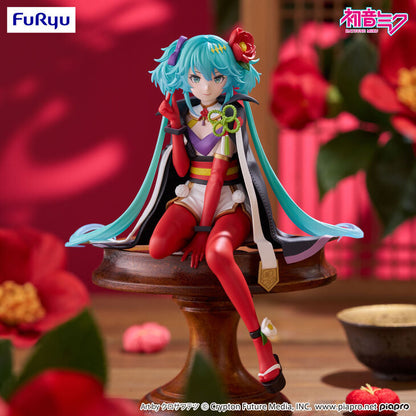 Hatsune Miku Noodle Stopper Figure -Flower Fairy Camellia-