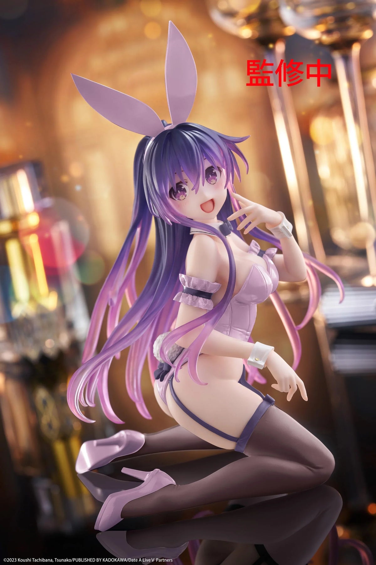 Date A Live V Desktop Cute Figure - Tohka Yatogami (Bunny Ver.) Renewal