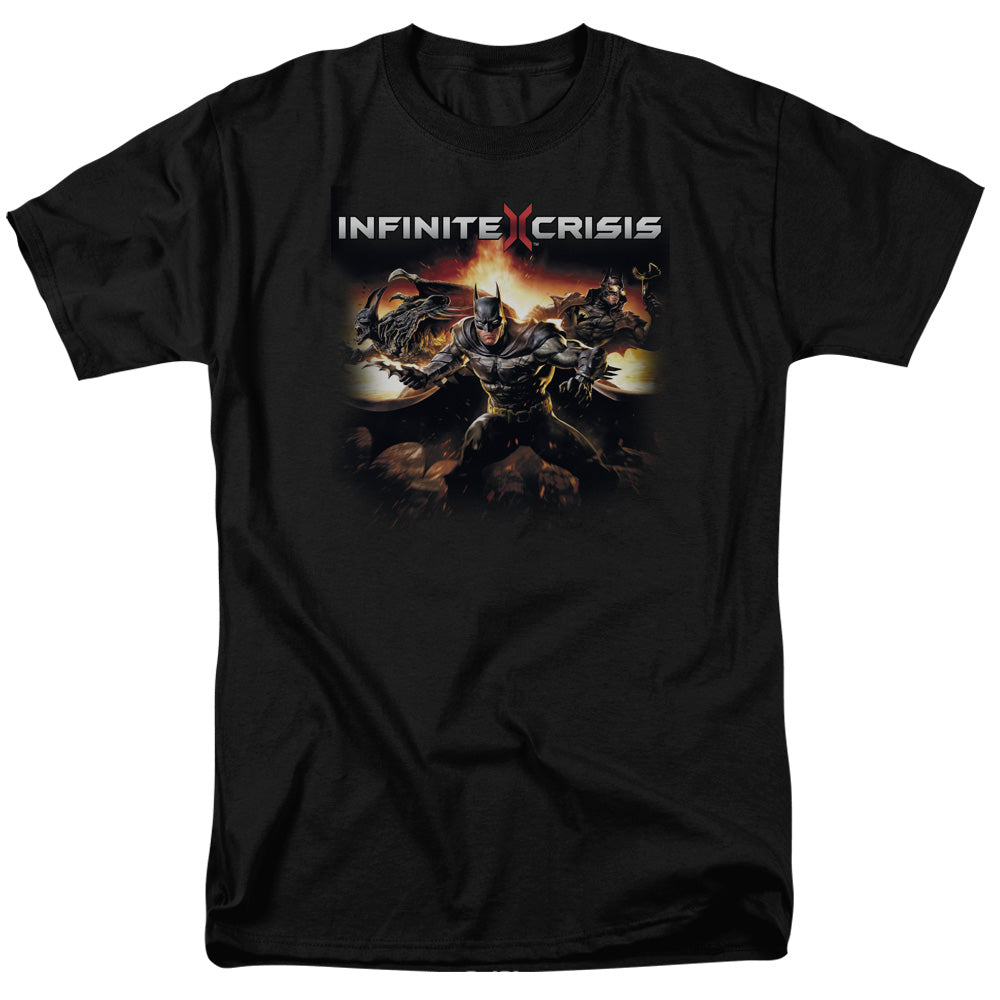 Infinite Crisis Batmen Mens T Shirt Black Officially Licensed