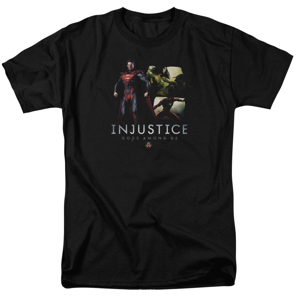 Injustice Gods Among Us Supermans Revenge Mens T Shirt Black Officially Licensed