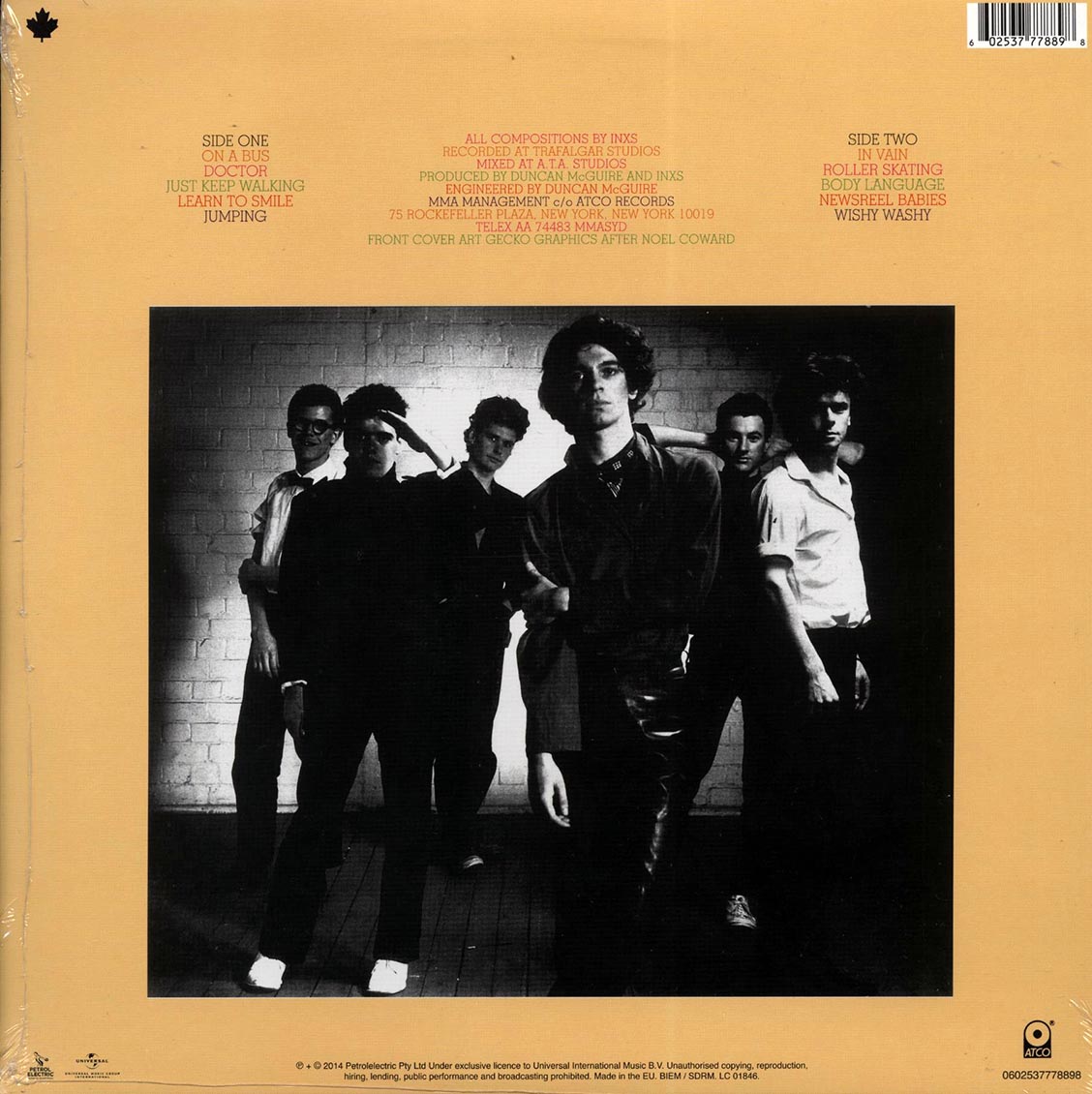 INXS - INXS [2014 Reissue Remastered 180G] [New Vinyl Record LP]