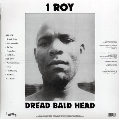 I Roy - Dread Bald Head [2023 Reissue] [New Vinyl Record LP]