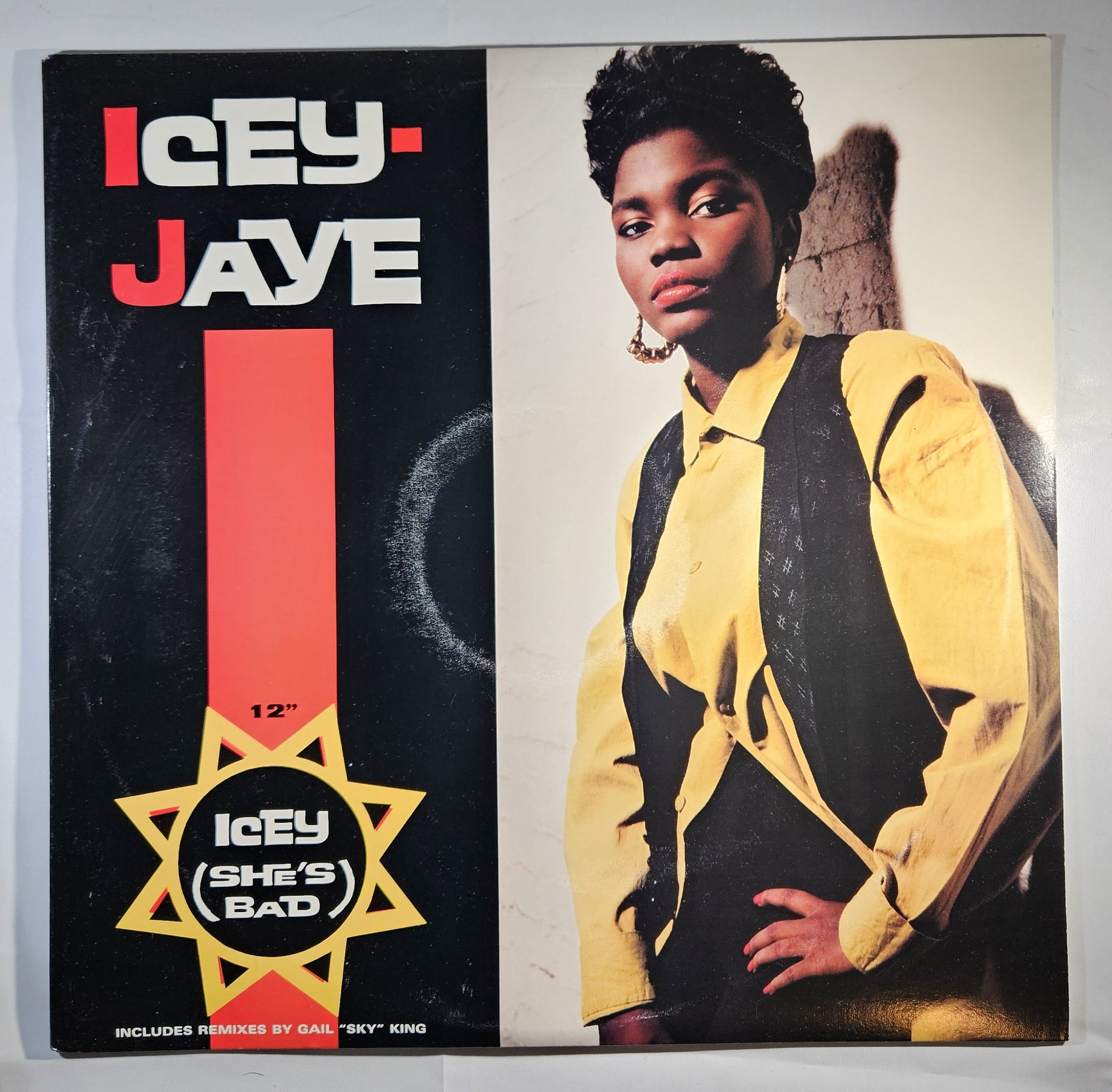 Icey Jaye - Icey (She's Bad) [1989 Promo] [Used Vinyl Record 12" Single]