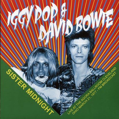 Iggy Pop & David Bowie - Sister Midnight [2020 Unofficial Reissue Green Limited] [New Vinyl Record LP]