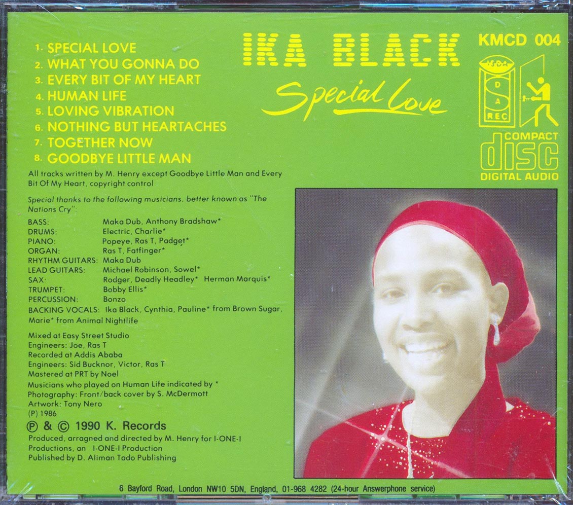 Ika Black - Special Love [1990 Reissue] [New CD]