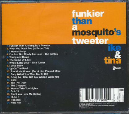 Ike & Tina - Funkier Than a Mosquito's Tweeter [2002 Compilation] [New CD]