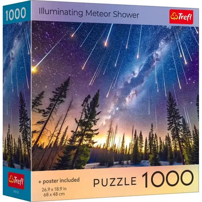 Illuminating Meteor Shower 1000 Piece Jigsaw Puzzle Trefl