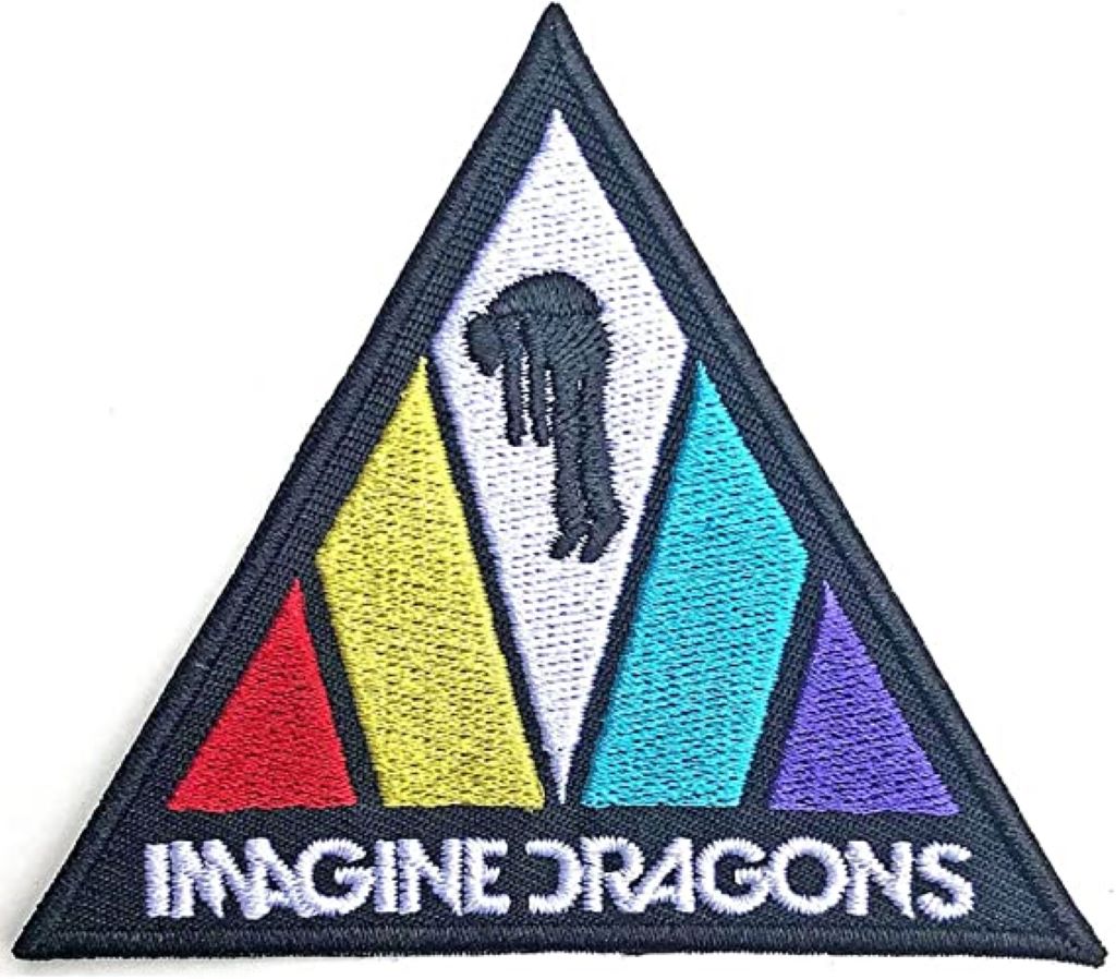 Imagine Dragons - Triangle Logo Woven Iron On Patch