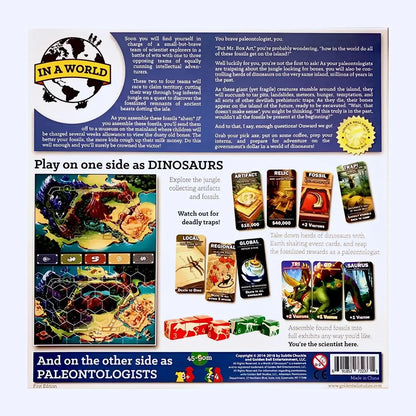 In a World of Dinosaurs - Board Game of Prehistoric & Paleontological Prowess