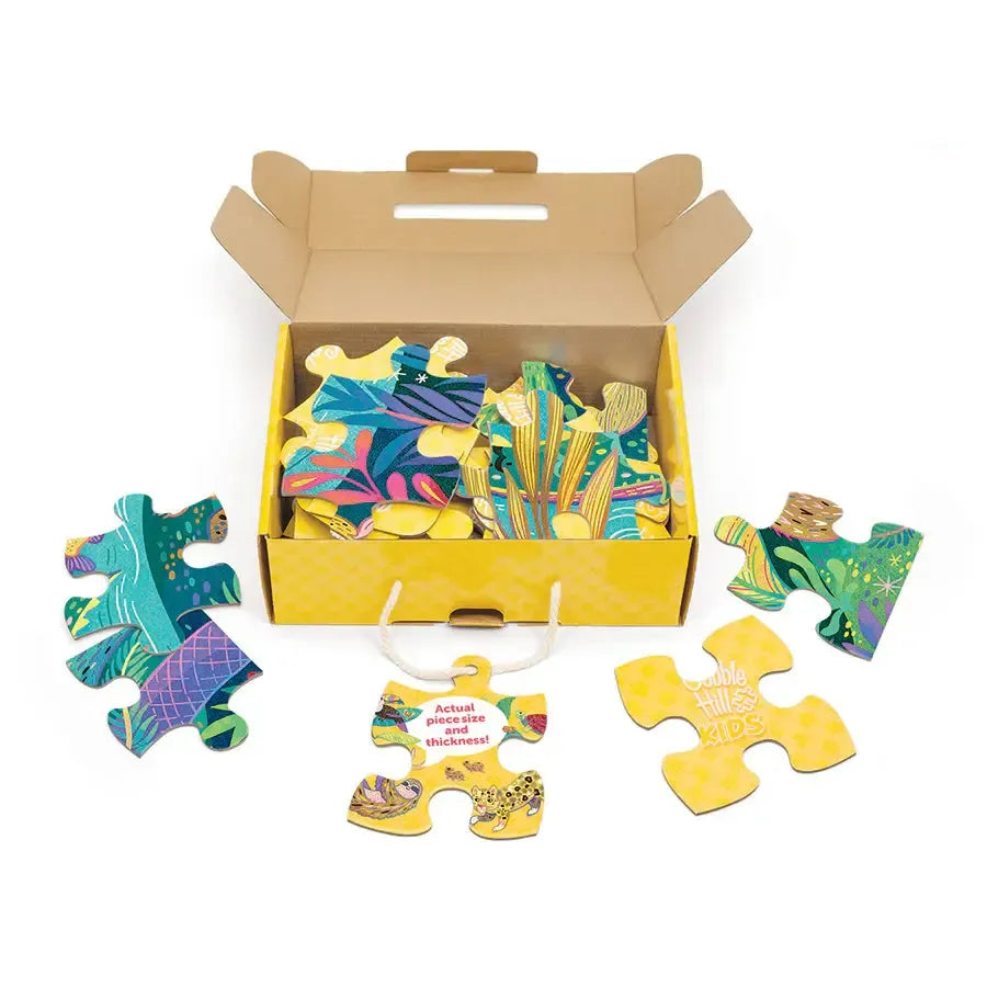 In the Rainforest 35 Piece Floor Jigsaw Puzzle Cobble Hill
