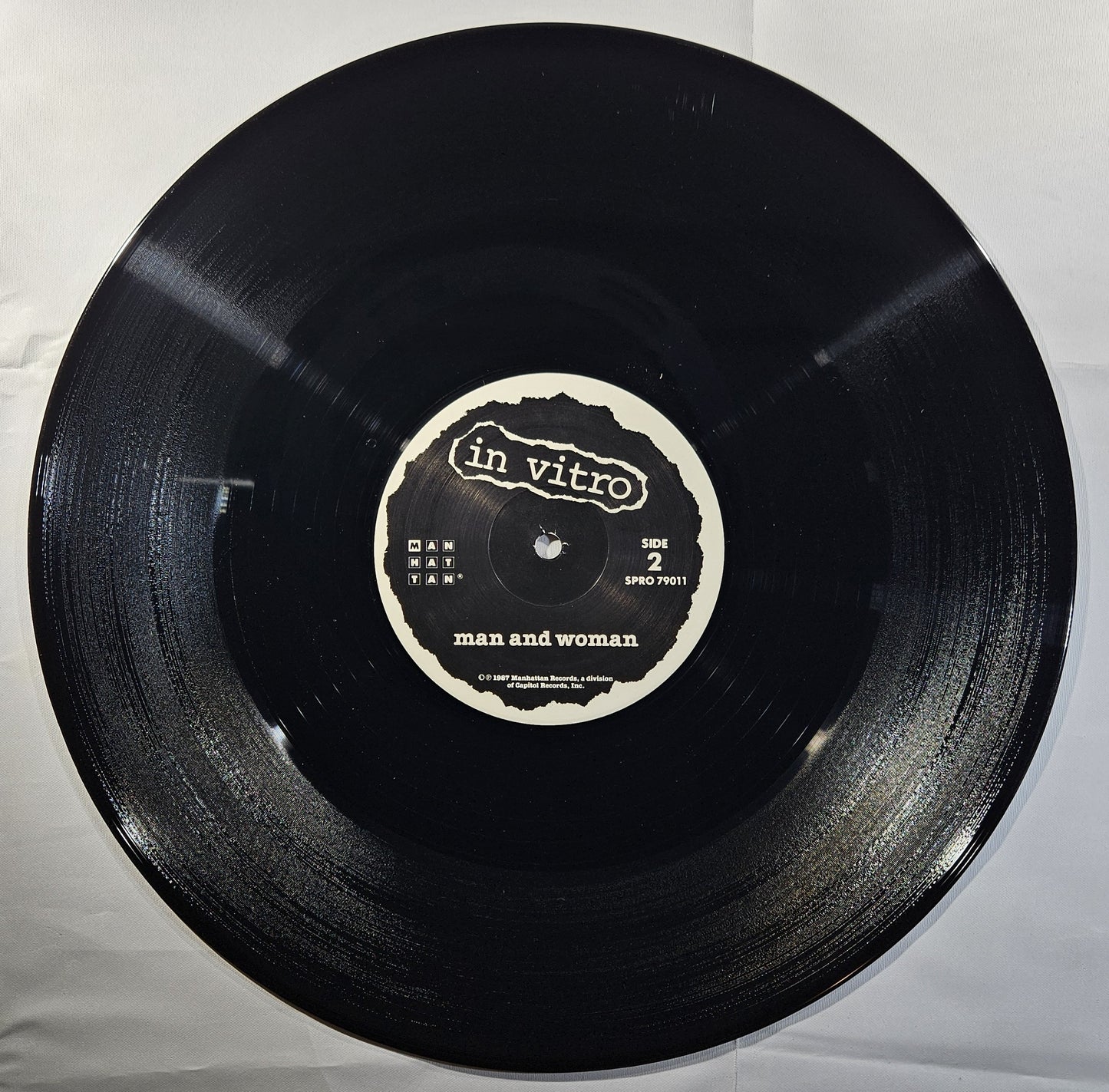 In Vitro - Man and Woman [1987 Promo] [Used Vinyl Record 12" Single]