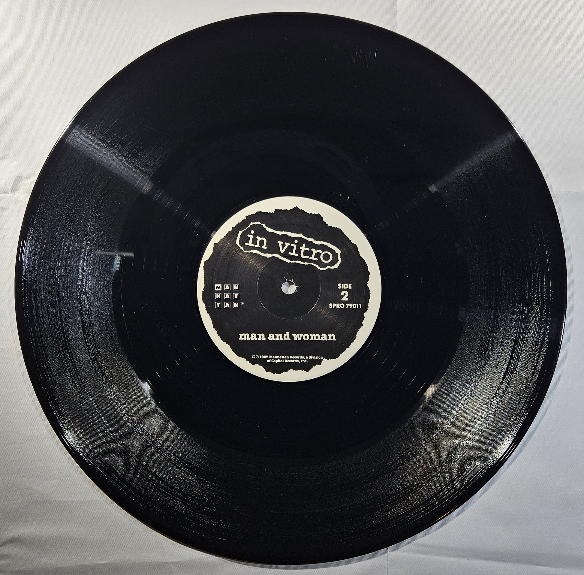 In Vitro - Man and Woman [1987 Promo] [Used Vinyl Record 12" Single]