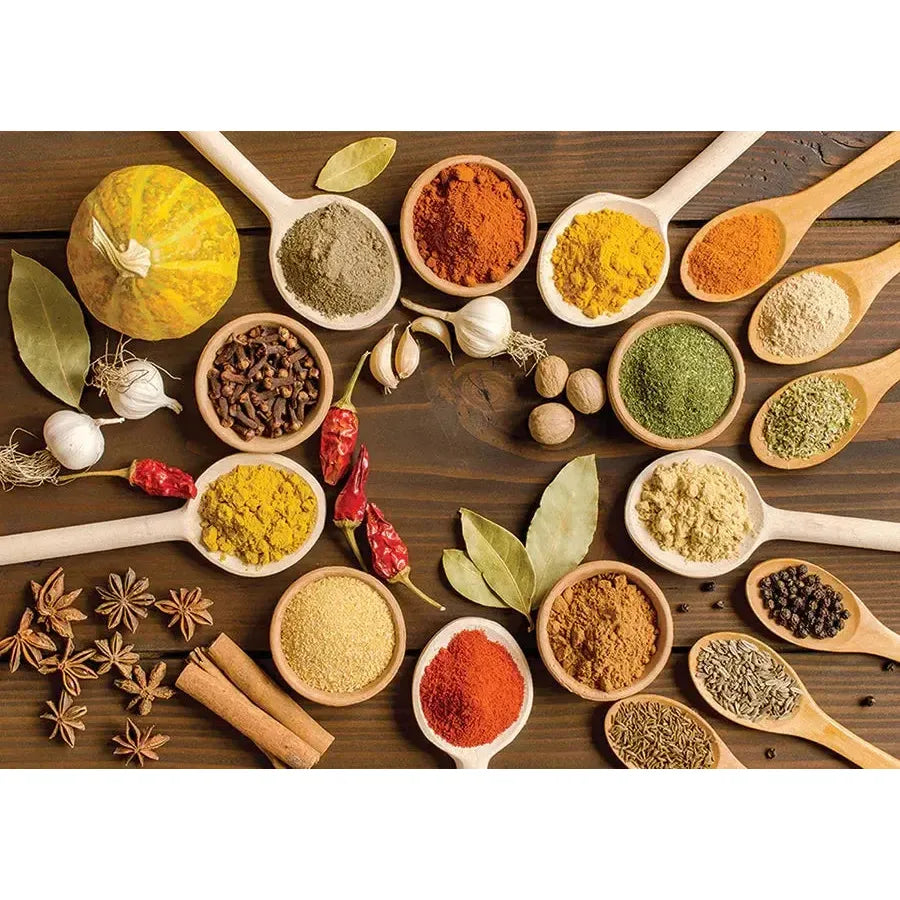 Indian Spices 1000 Piece Jigsaw Puzzle Enjoy