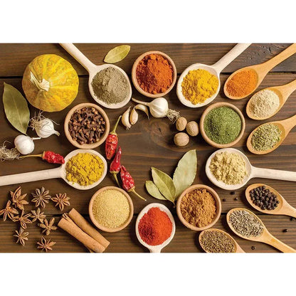 Indian Spices 1000 Piece Jigsaw Puzzle Enjoy