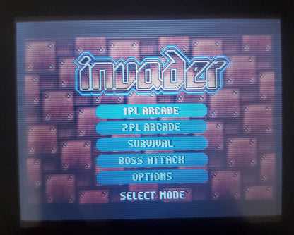 Invader GBA Video Game Cartridge Nintendo Game Boy Advance 2002