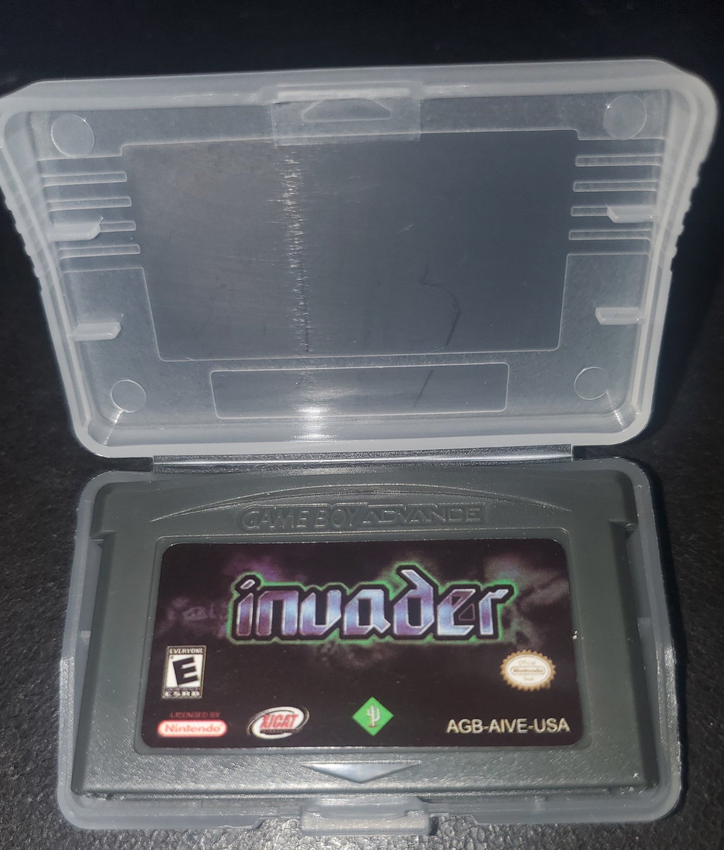 Invader GBA Video Game Cartridge Nintendo Game Boy Advance 2002