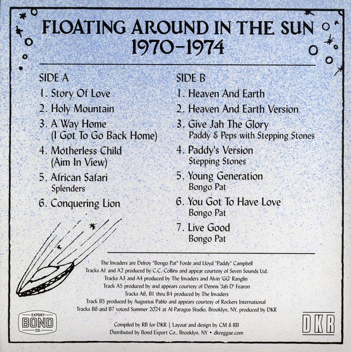 Invaders - Floating Around in the Sun 1970-1974 [2025 New Vinyl Record LP]