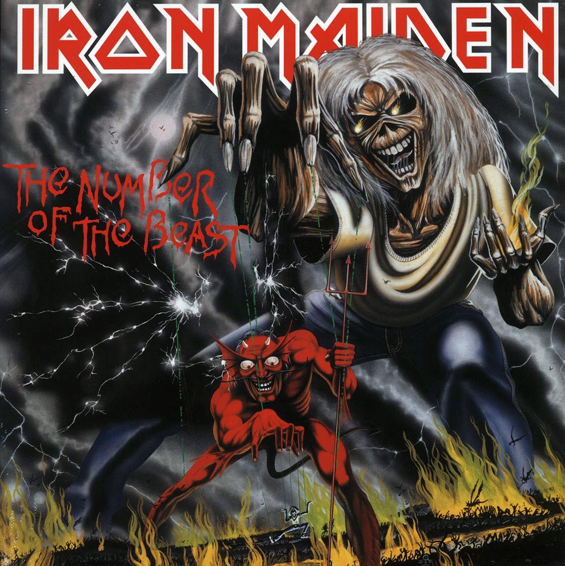 Iron Maiden - The Number of the Beast [2014 Reissue 180G] [New Vinyl Record LP]