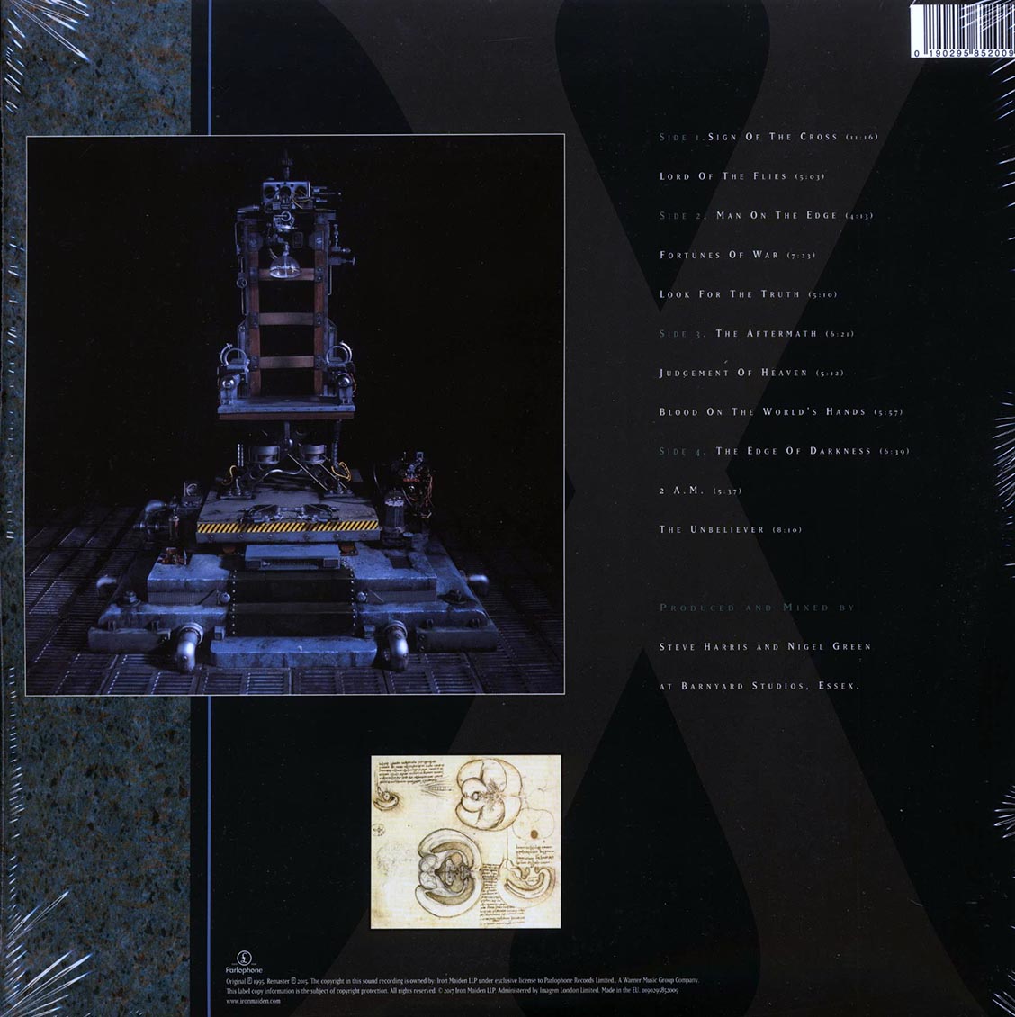 Iron Maiden - The X Factor [2017 Reissue Remastered 180G] [New Double Vinyl Record LP]