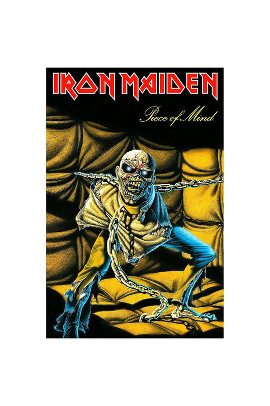 Iron Maiden - Piece of Mind Textile Poster Flag