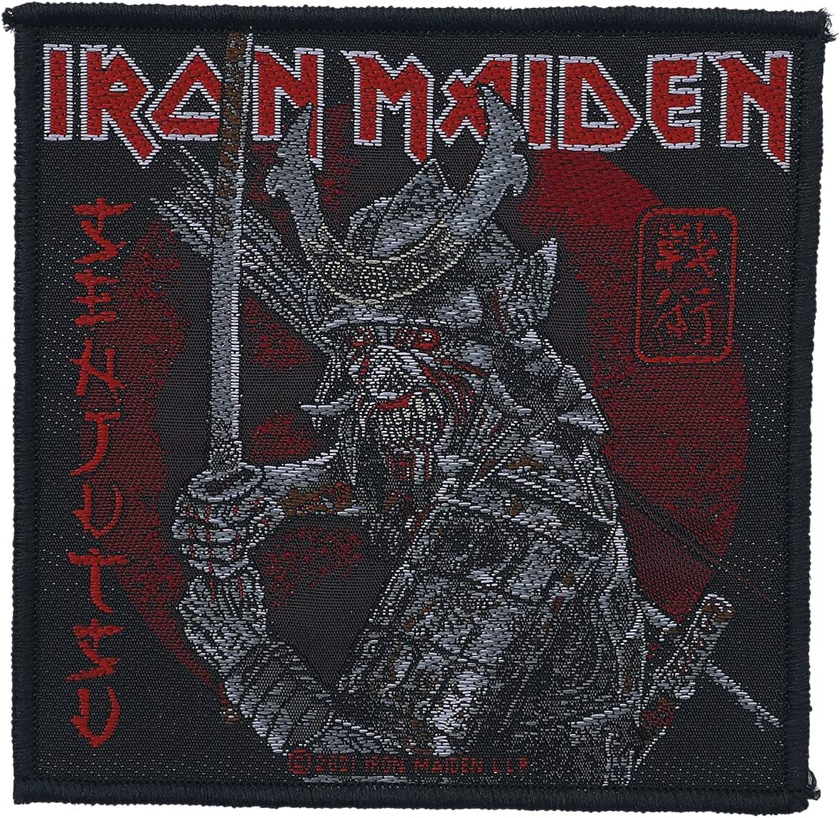 Iron Maiden Senjutsu Patch Album Art Woven Sew On Applique