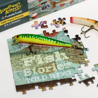 It's a Keeper "Something's Amiss!" 1000 Piece Jigsaw Puzzle PuzzleTwist