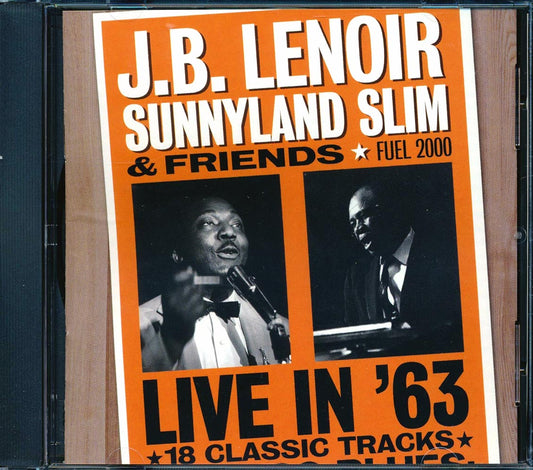 J.B. Lenoir, Sunnyland Slim & Friends - Live in '63 [2003 New CD]