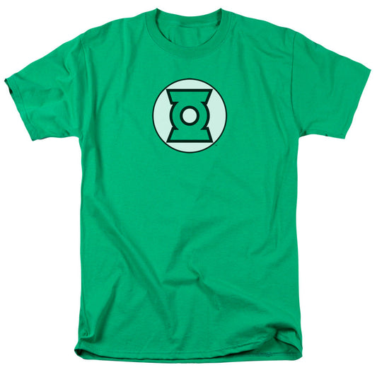 Green Lantern Logo Mens T Shirt Kelly Green Officially Licensed