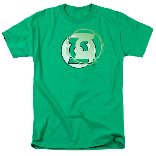 Green Lantern Energy Logo Mens T Shirt Kelly Green Officially Licensed