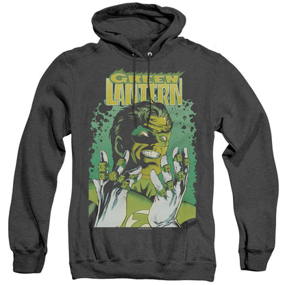 Justice League Of America Gl #49 Cover Mens Heather Hoodie Black Officially Licensed