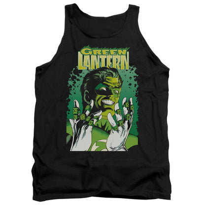 Justice League Gl #49 Cover Mens Tank Top Shirt Black Officially Licensed