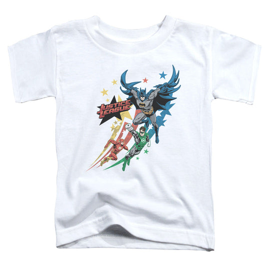Justice League Allegiance Toddler Kids Youth T Shirt White Officially Licensed