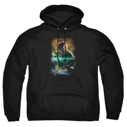 Jla(Gl) Abin Sur Mens Hoodie Black Officially Licensed
