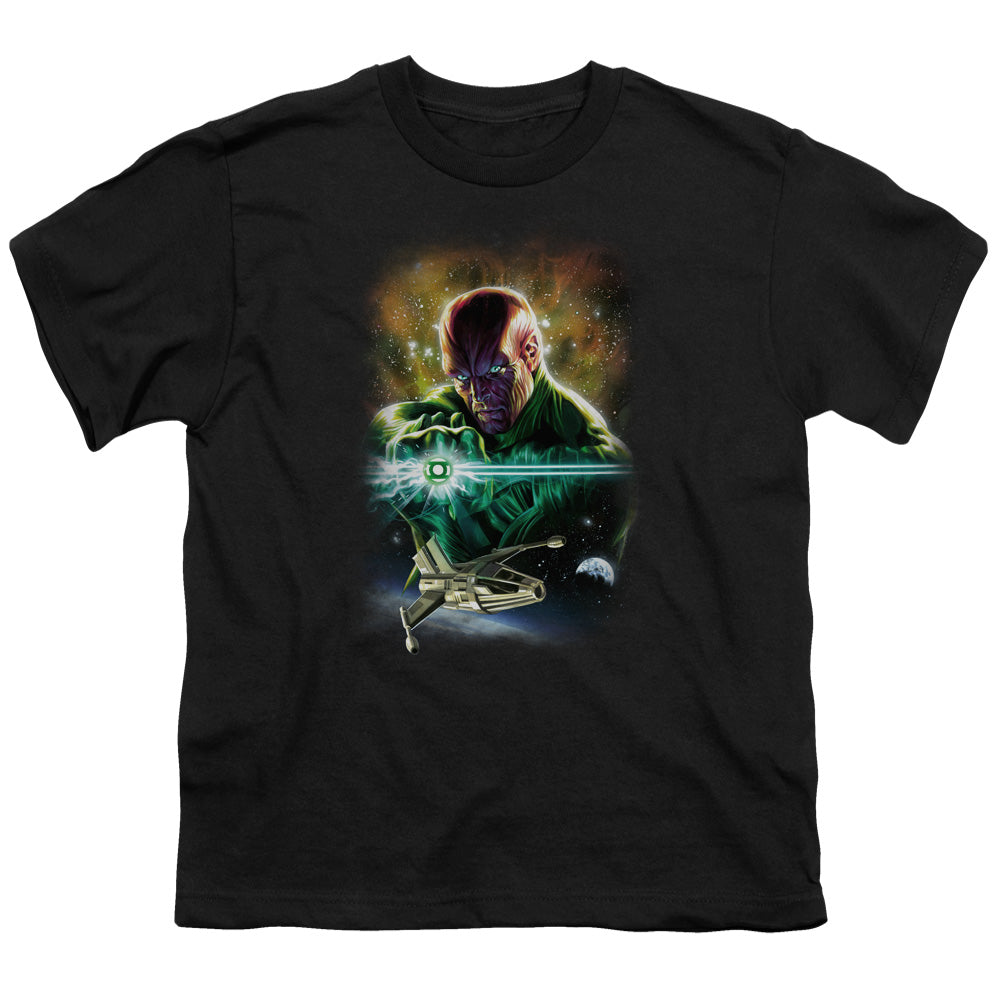 Justice League(Gl) Abin Sur Kids Youth T Shirt Black Officially Licensed