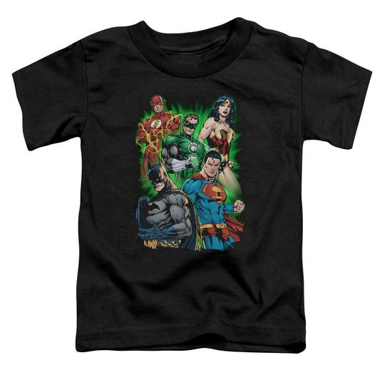 Justice League Will Power Toddler Kids Youth T Shirt Black Officially Licensed