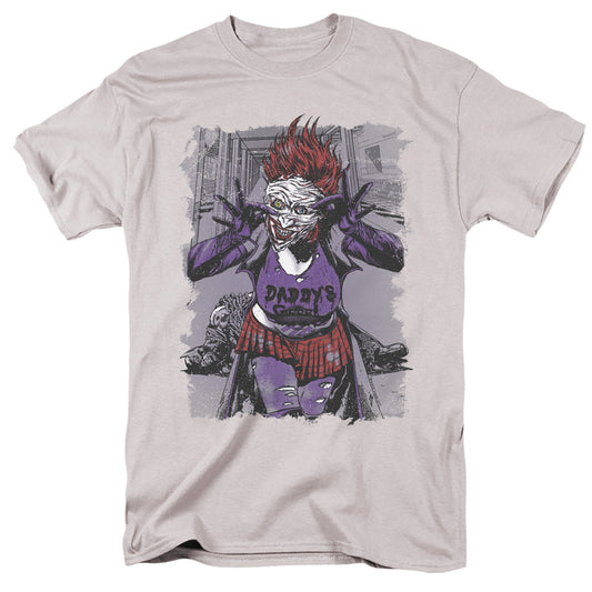 Justice League Of America Jokers Daughter Mens T Shirt Silver Officially Licensed