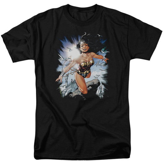 Justice League Of America Of Themyscira Mens T Shirt Black Officially Licensed