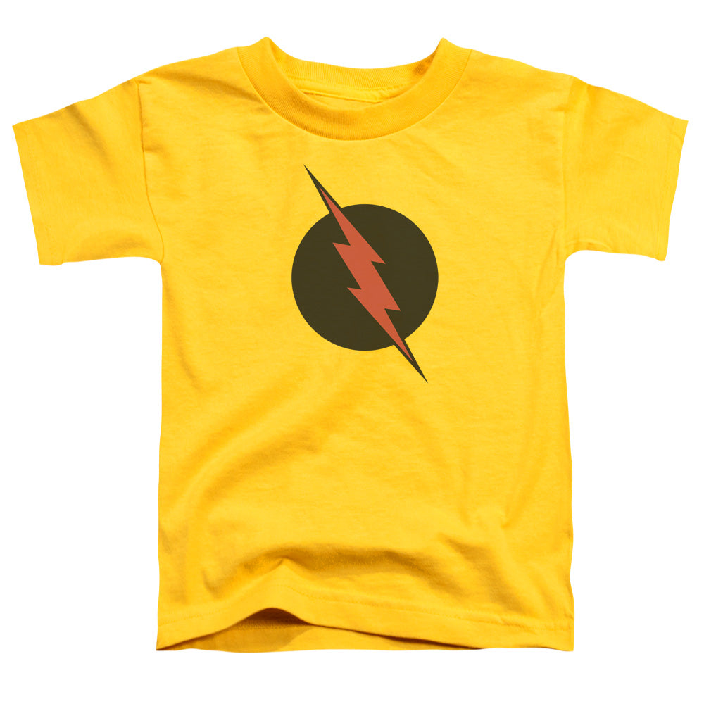 Justice League Reverse Flash Toddler Kids Youth T Shirt Yellow Officially Licensed