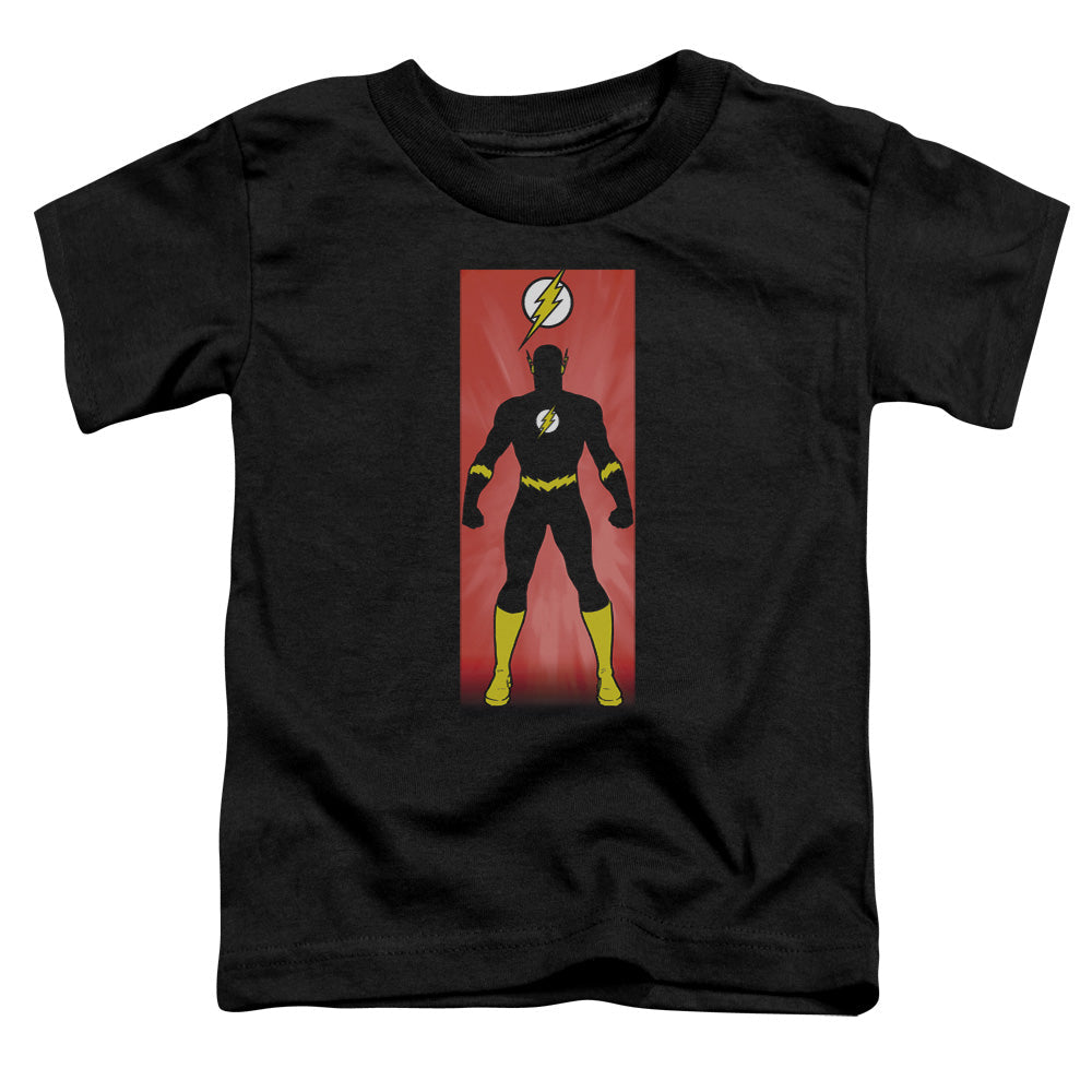 Justice League Flash Block Toddler Kids Youth T Shirt Black Officially Licensed