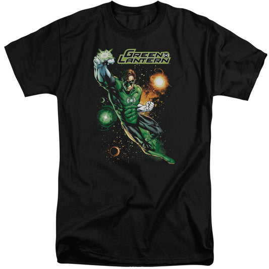 Justice League Galactic Guardian Mens Tall T Shirt Black Officially Licensed