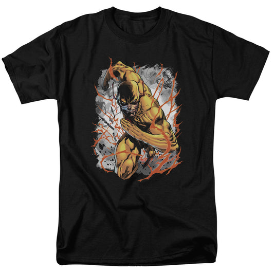 Justice League Reversed Mens T Shirt Black Officially Licensed