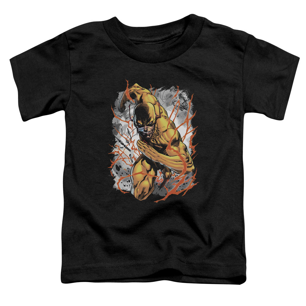Justice League Reversed Toddler Kids Youth T Shirt Black Officially Licensed