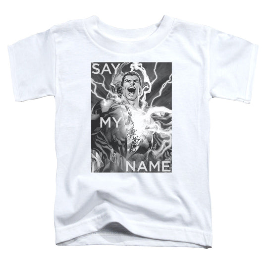 Justice League Say My Name Toddler Kids Youth T Shirt White Officially Licensed