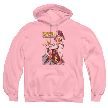 Justice League Of America Armament Mens Hoodie Pink Officially Licensed