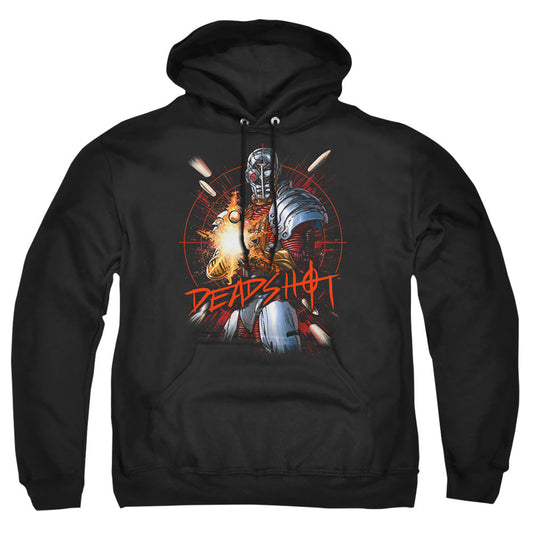Justice League Of America Deadshot Mens Hoodie Black Officially Licensed