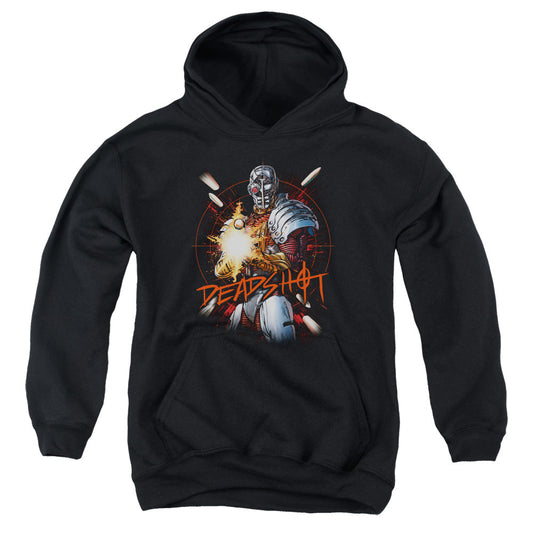 Justice League Deadshot Kids Youth Hoodie Black Officially Licensed