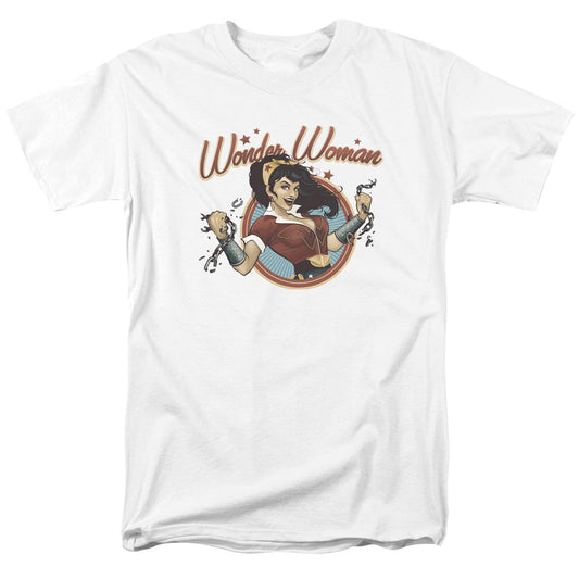 Justice League Wonder Break Mens T Shirt White Officially Licensed