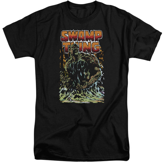 Justice League Of America Swamp Thing Mens Tall T Shirt Black Officially Licensed