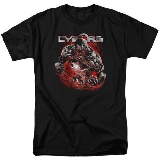 Justice League Engaged Mens T Shirt Black Officially Licensed