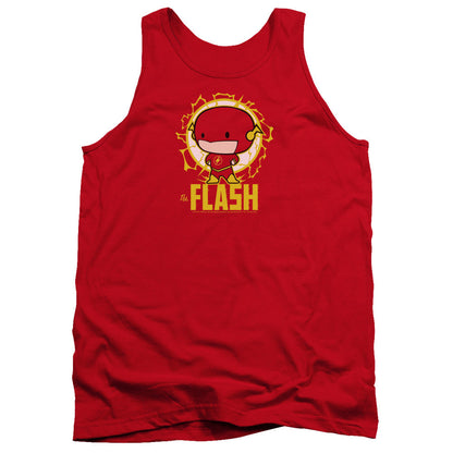 Dc Flash Flash Chibi Mens Tank Top Shirt Red Officially Licensed